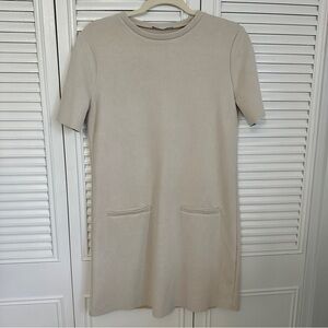 Zara Soft Pocket Mini Shift Dress